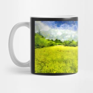 Yellow Flower Meadow Mug